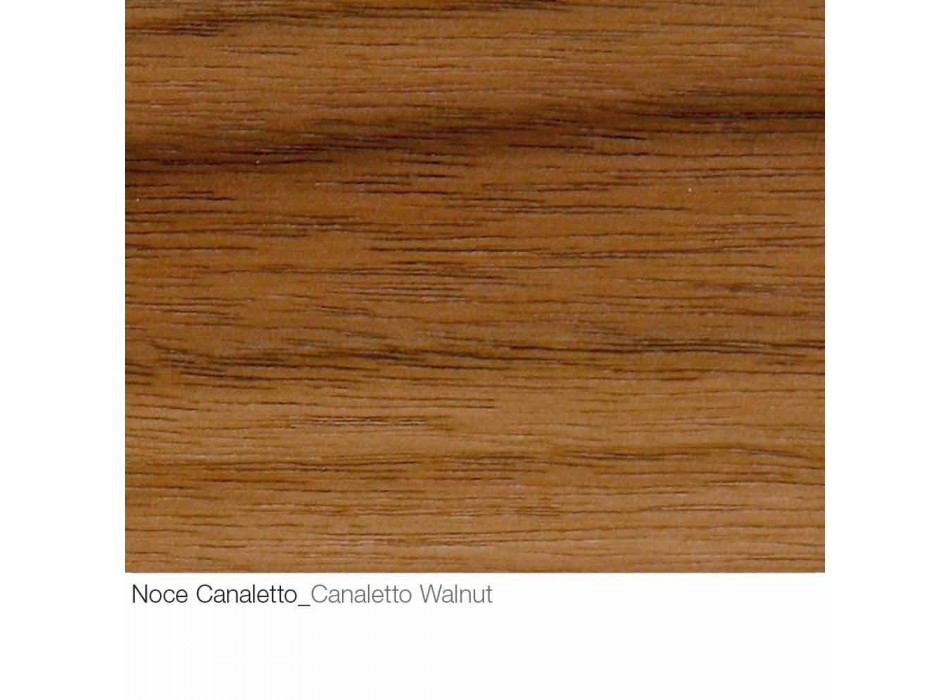 Mesa de centro con tapa redonda de madera Made in Italy - Montebianco Viadurini