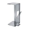 Mesa de centro con revistero de plexiglás Made in Italy - Belle