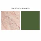 Mesa de centro de diseño con 2 tapas redondas en Gres Made in Italy - Estocolmo Viadurini