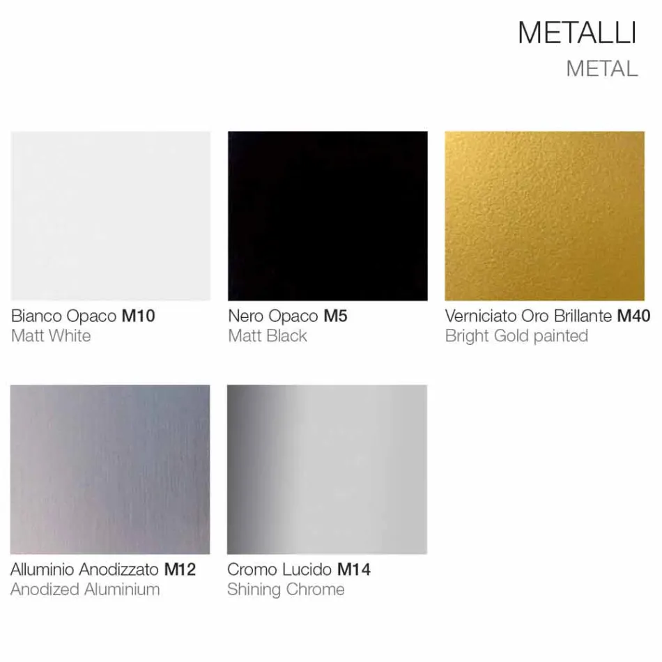 Mesa de centro en metal y cristal extraclaro Made in Italy - Livigno Viadurini