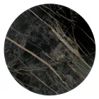 Mesa de centro de gres con base de acero Made in Italy - Aspira Viadurini