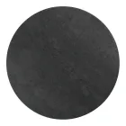 Mesa de Centro en Porcelana Grès y Base Redonda Made in Italy - Tullia Viadurini