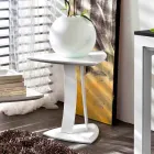 Mesa de centro en Mdf lacado Made in Italy, alta calidad - Lisa Viadurini