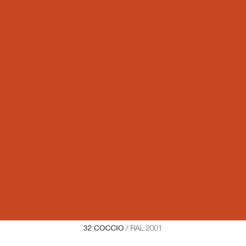 Mesa de centro en metal coloreado y 3 tamaños, Made in Italy - Magali Viadurini