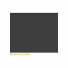 Mesa de centro de metal con bandeja contenedor Made in Italy - Numbo Viadurini