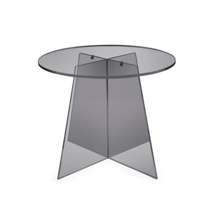Mesa de centro de plexiglás con diferentes acabados Made in Italy - Aurora Viadurini