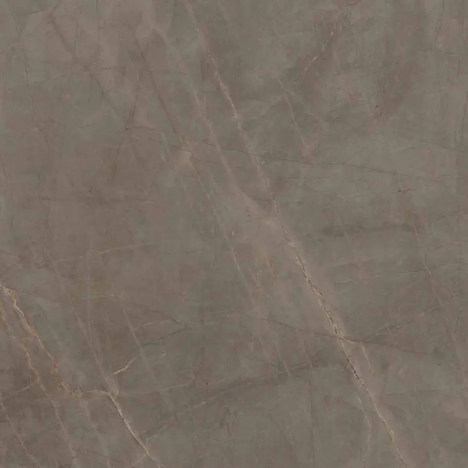 Mesa de centro cuadrada de Gres con base de metal Made in Italy - Albert Viadurini