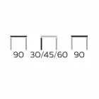 Mesa de centro redonda de gres y metal moderno Made in Italy - Albert Viadurini