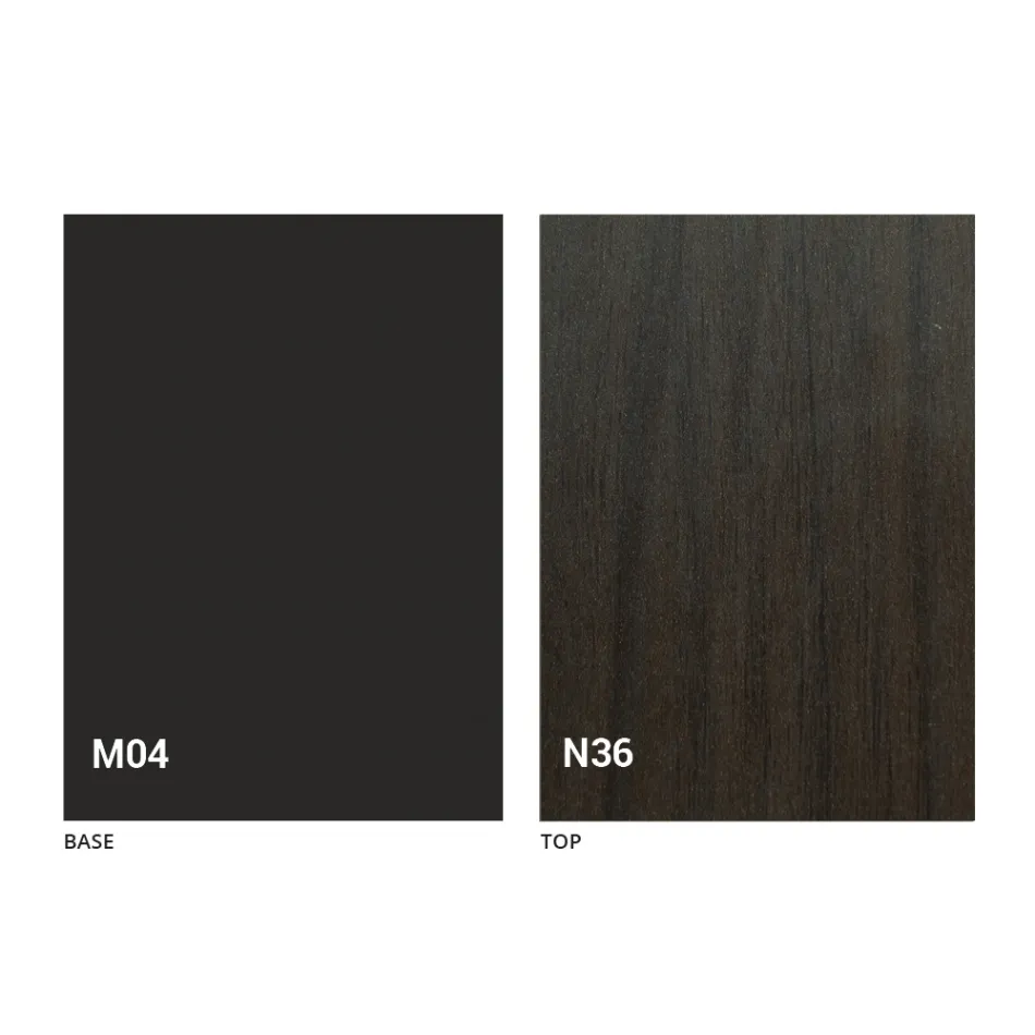 Mesa Transformer en madera y acero Made in Italy - Demetro Viadurini