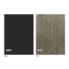 Mesa Transformer en madera y acero Made in Italy - Demetro Viadurini