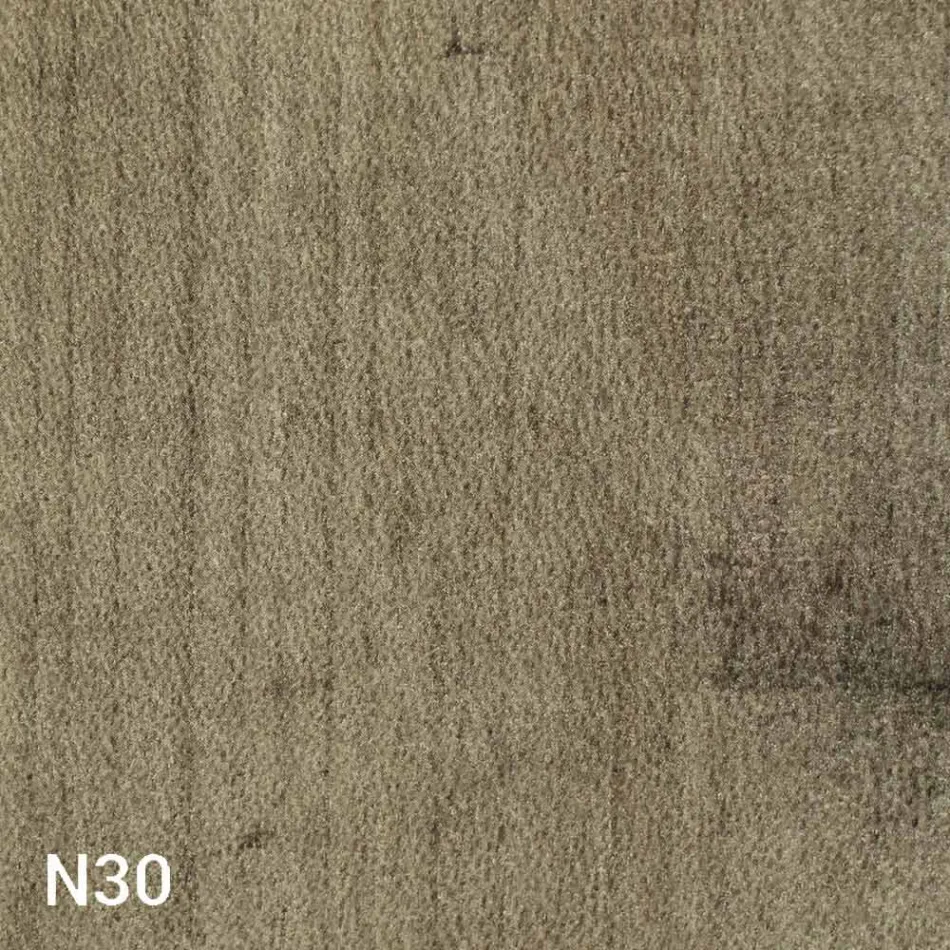 Mesa de centro transformadora en madera y metal Made in Italy - Patroclo Viadurini