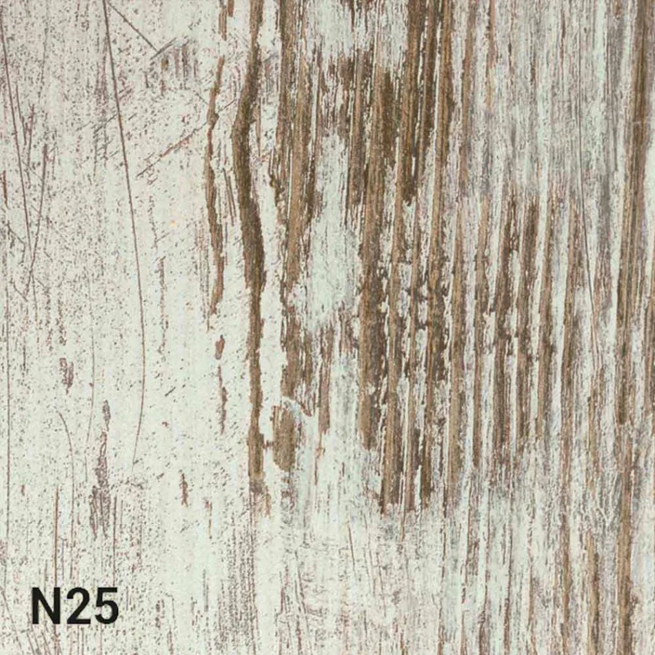 Mesa de centro transformable en madera y metal Made in Italy - Patroclus Viadurini