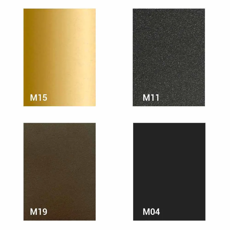 Mesa de centro transformable en madera y metal Made in Italy - Patroclus Viadurini