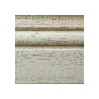 Mesita de salón con tablón de anuncios tapizado en vidrio Made in Italy - Demetra Viadurini