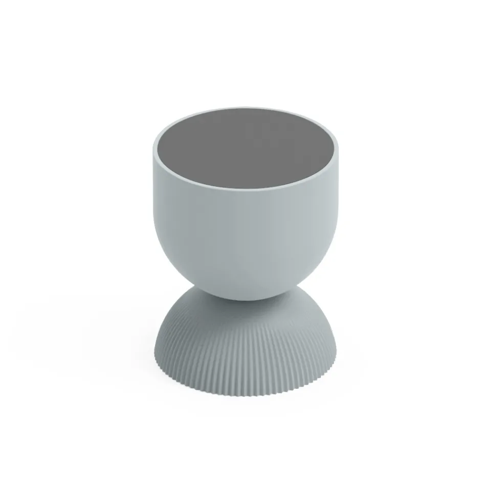 Mesa de Centro de Salón Fabricada en Polietileno de Diferentes Colores - Loopy Viadurini