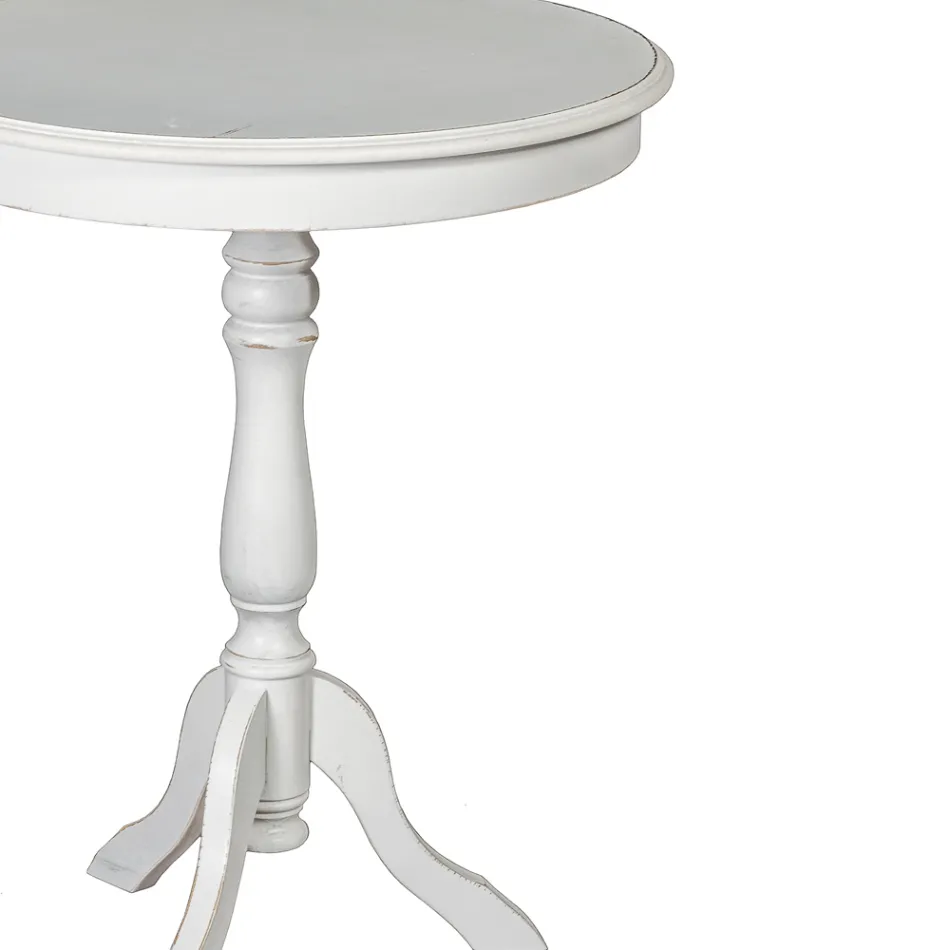 Mesa de centro de salón redonda en diferentes acabados Made in Italy - Eracle Viadurini