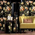 Grilli Zarafa mesa de centro de diseño de madera de ébano hecha en Italia Viadurini