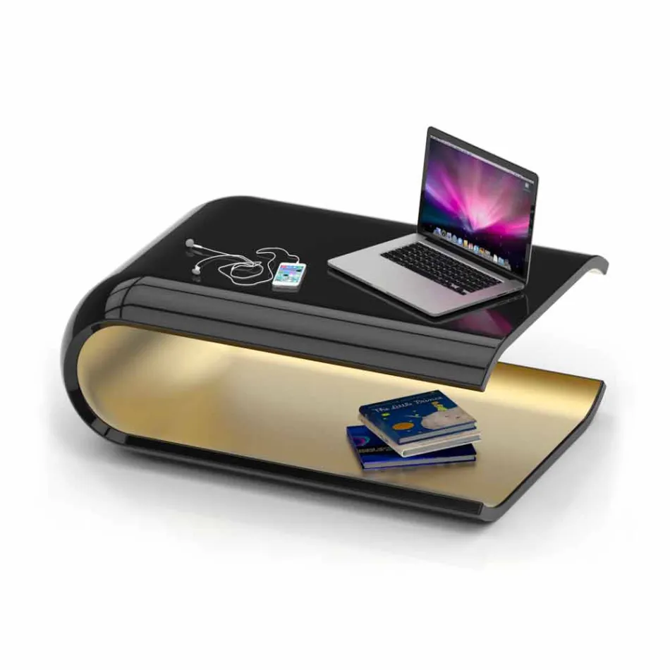 Mesa de centro de diseño en almohada Adamantx® Made in Italy Viadurini