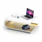 Mesa de centro de diseño en almohada Adamantx® Made in Italy Viadurini