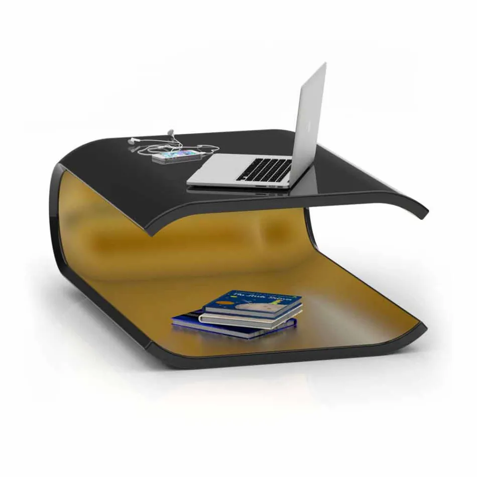 Mesa de centro de diseño en almohada Adamantx® Made in Italy Viadurini