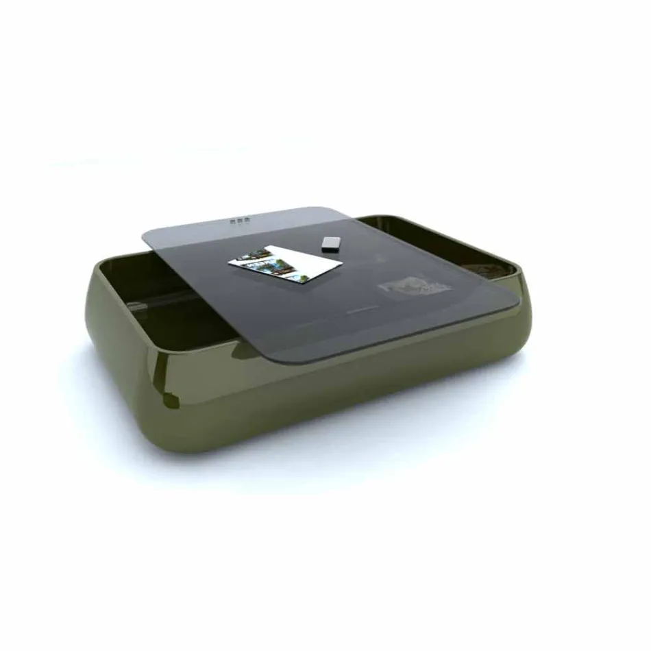 Mesa de centro de diseño moderno Bomber Made in Italy Viadurini