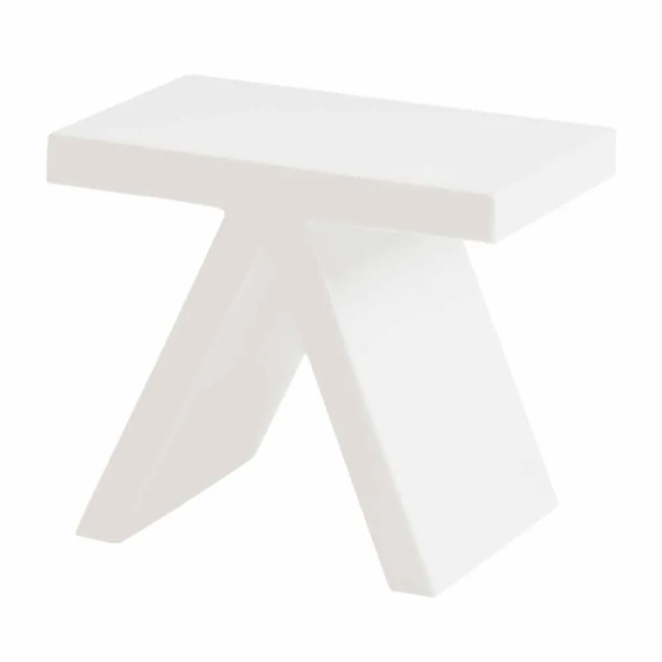 Slide Toy mesa de centro geométrica de interior hecha en color en Italia Viadurini