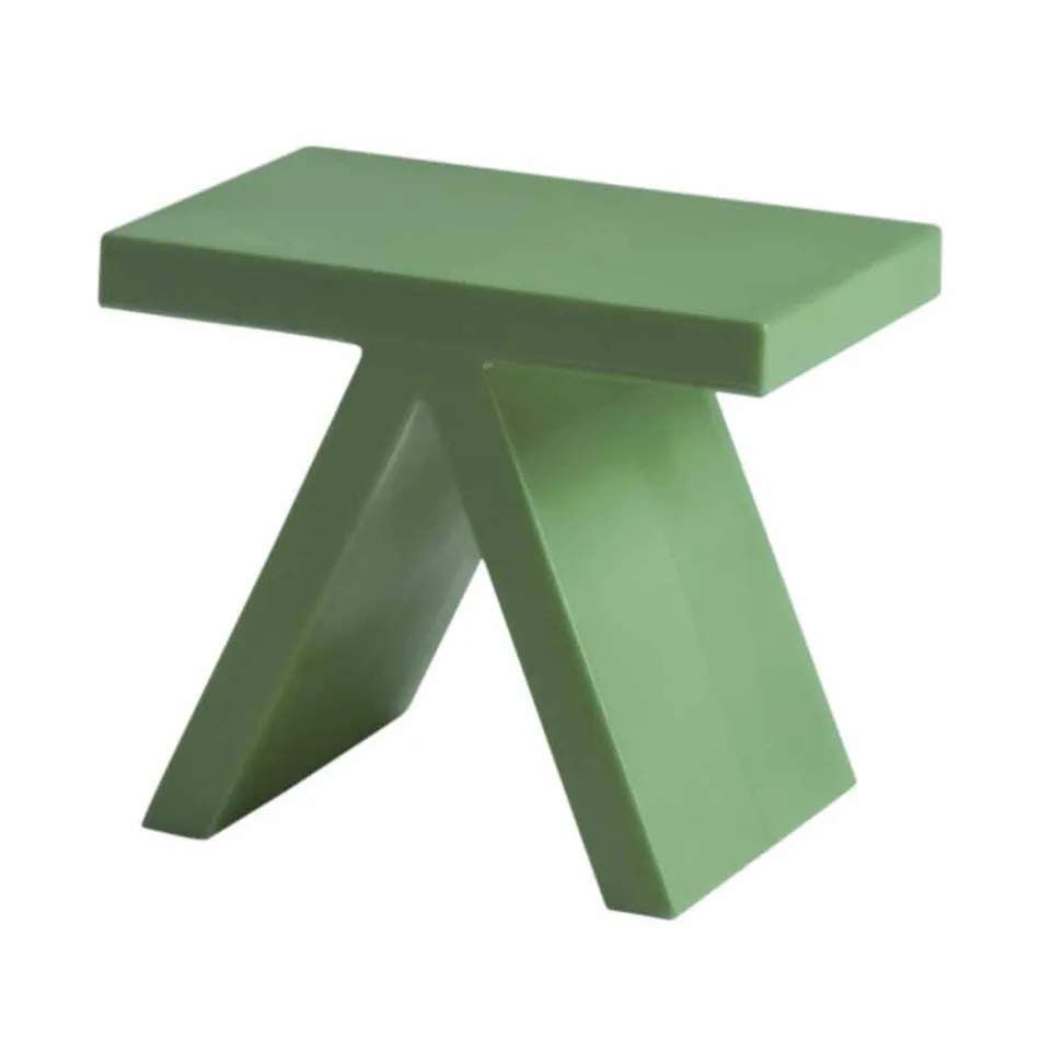 Slide Toy mesa de centro geométrica de interior hecha en color en Italia Viadurini