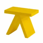 Slide Toy mesa de centro geométrica de interior hecha en color en Italia Viadurini