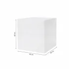 Mesa de centro iluminada de colores de diseño moderno con opción de accesorio - Dadostar Viadurini