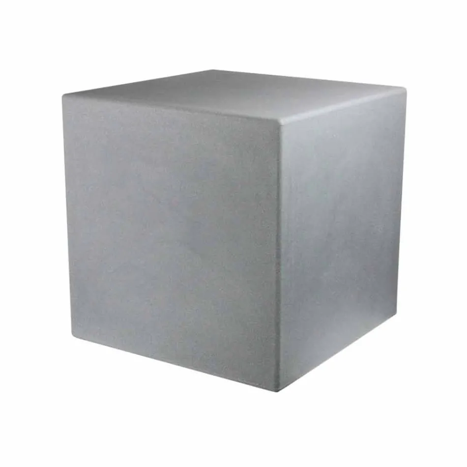 Mesa de centro iluminada de colores de diseño moderno con opción de accesorio - Dadostar Viadurini