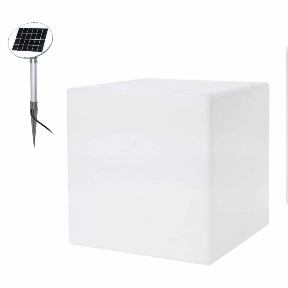 Mesa de centro iluminada de colores de diseño moderno con opción de accesorio - Dadostar Viadurini