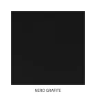 Mesa de centro en hierro tubular negro grafito Made in Italy - Riga Viadurini