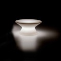 Mesa de centro luminosa para exterior en polipropileno con LED Made in Italy - Desmond