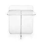 Mesa de centro de salón moderna de plexiglás Made in Italy - Ariel Viadurini