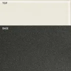 Boat Design Mesa de centro ovalada de metal y vidrio grabado - Embarkation Viadurini