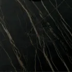 Mesa de centro redonda para salón con base de metal y cerámica Oapca - Shanghai Viadurini