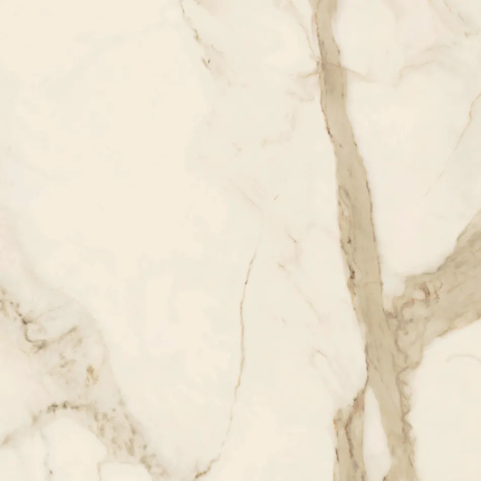 Mesa de centro redonda para salón con base de metal y cerámica Oapca - Shanghai Viadurini