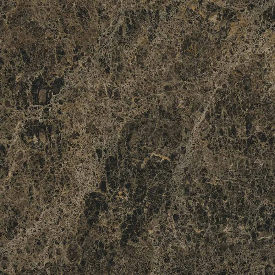 Mesa de centro redonda para salón con base de metal y cerámica Oapca - Shanghai Viadurini