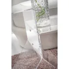 Mesa de centro de plexiglás de color transparente para sala de estar Made in Italy - Kamon Viadurini