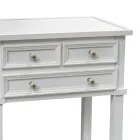 Mesa telefónica con 3 cajones y estante Made in Italy - Culsu Viadurini