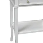 Mesa telefónica con 3 cajones y estante Made in Italy - Culsu Viadurini