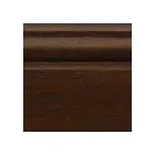 Mesa de centro rectangular con 4 cajones y 2 tiradores de madera Made in Italy - Ade Viadurini