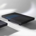 mesa rectangular moderna con una función de bandejas extraíbles Iris