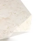 Mesa de Centro con Forma de Interior en Piedra Fósil Diferentes Acabados - Auriculares Viadurini