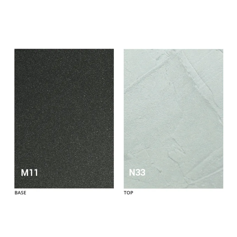 Mesa de centro transformable con tapa de madera y base de metal Made in Italy - Melocotón Viadurini