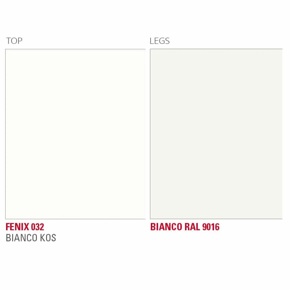 Mesa de centro transformable para salón en Fenix y metal Made in Italy - Chiano Viadurini