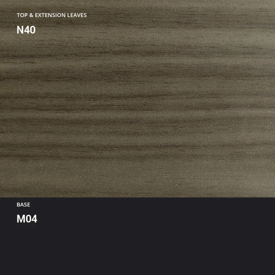 Mesa de centro transformable en mesa de comedor de madera Made in Italy - Polar Viadurini