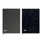 Mesa de centro convertible en mesa de comedor Tapa de madera y base de metal - Melocotón Viadurini