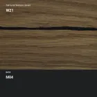 Mesa de centro transformable en metal y madera Made in Italy - Polaris Viadurini