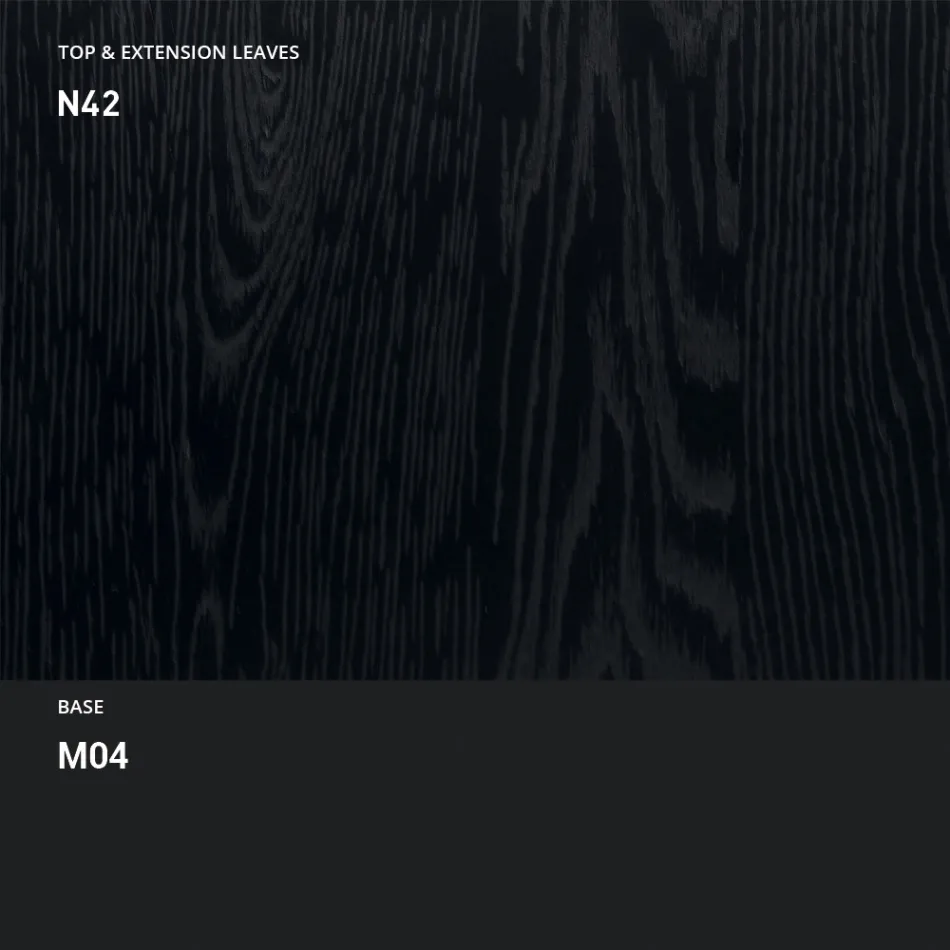 Mesa de centro transformable en metal y madera Made in Italy - Polaris Viadurini